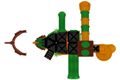 Gemi Temalı Oyun Grubu A-100 PRK-105 | Temalı Metal Oyun Grupları | Erse Kent Mobilyaları